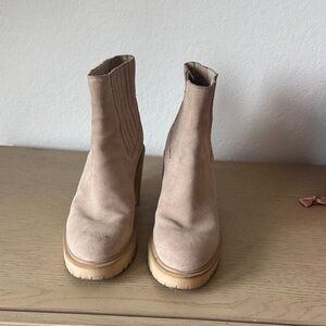 Dolce Vita Caster H2O Women's Boots Mushroom Suede H2O